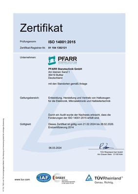 Zertifikat ISO 14001-1302121-HZ-DE-1