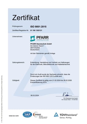 Zertifikat ISO 9001-1302121-100-HZ-DE-1